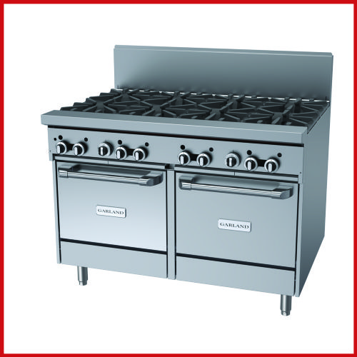 Garland GF48-8LL Range Oven - 8 Open Burners